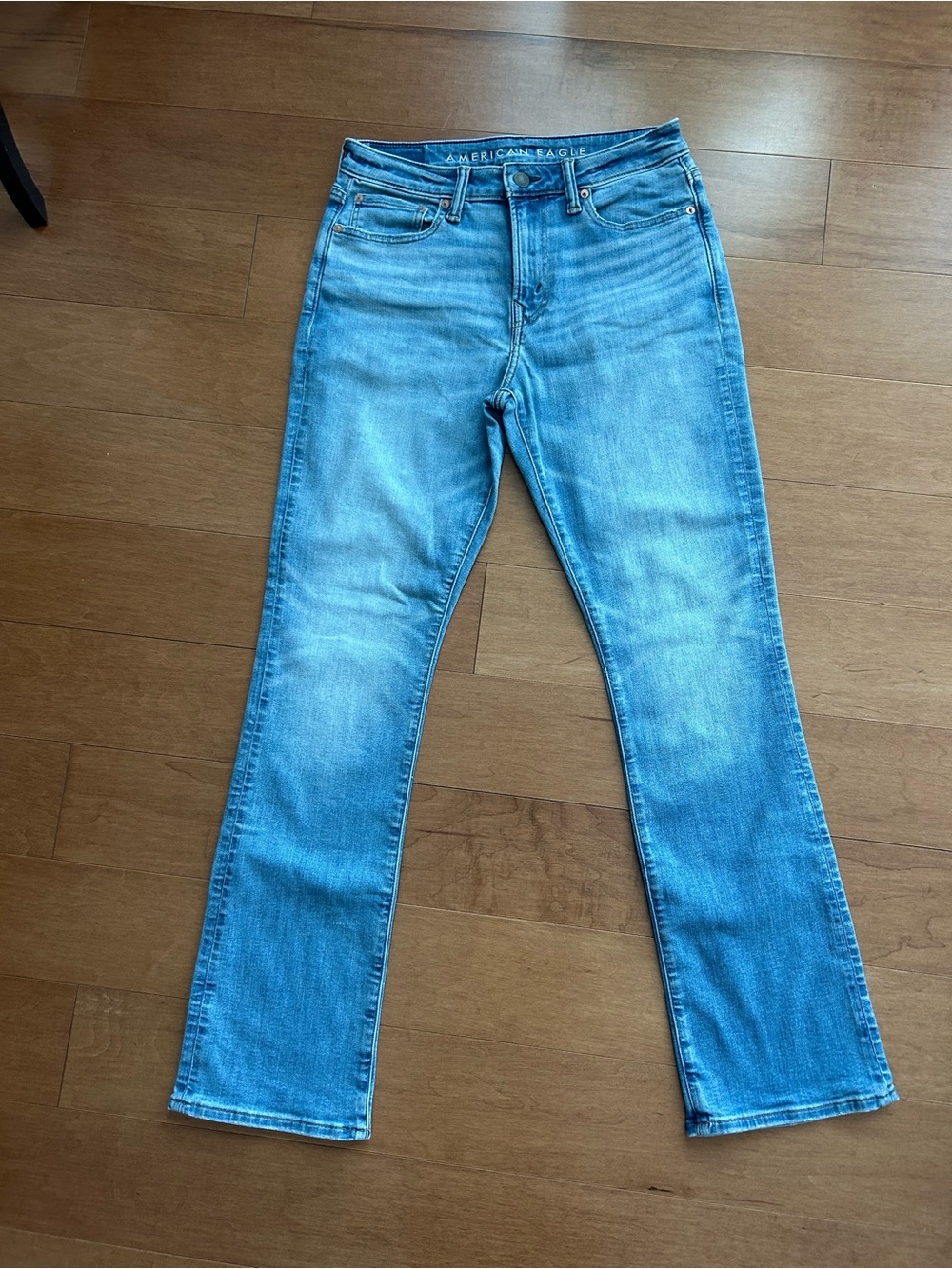 American Eagle Light Blue Men’s Slim Bootcut Jeans 30x32